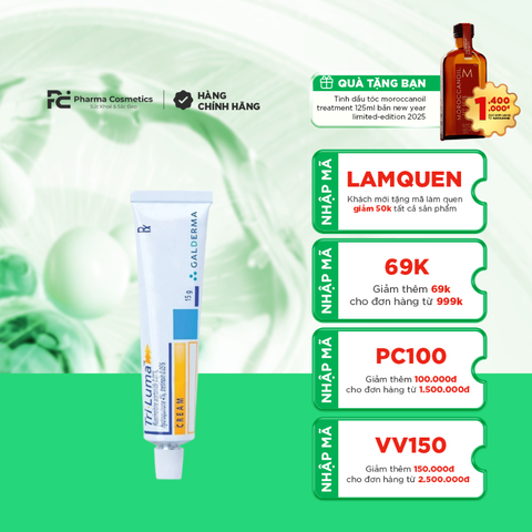 GALDERMA TRI LUMA CREAM / KEM ĐẶC TRỊ THÂM NÁM- TÀN NHANG- TRỊ MỤN