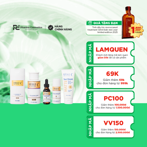 OBAGI-C RX SYSTEM - NORMAL TO OILY/ BỘ DƯỠNG TRẮNG DA TRỊ THÂM NÁM CHO DA DẦU