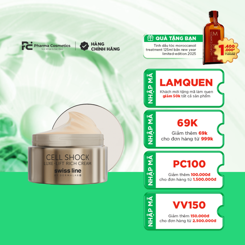 SWISS LINE CELL SHOCK LUXE-LIFT RICH CREAM/ KEM NÂNG CƠ CHỐNG LÃO HÓA TOÀN DIỆN