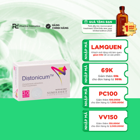 SIMILDIET DISTONICUM / VIÊN UỐNG HỖ TRỢ BỔ SUNG SẮT, VITAMIN