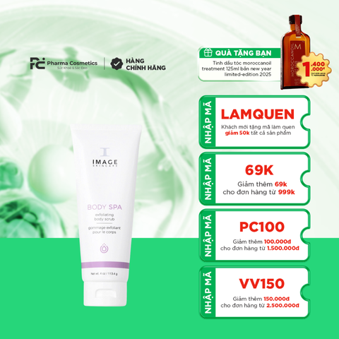 BODY SPA EXFOLIATING BODY SCRUB / TẨY TẾ BÀO CHẾT TOÀN THÂN GIÚP LÀM SÁNG & MỀM MƯỢT DA