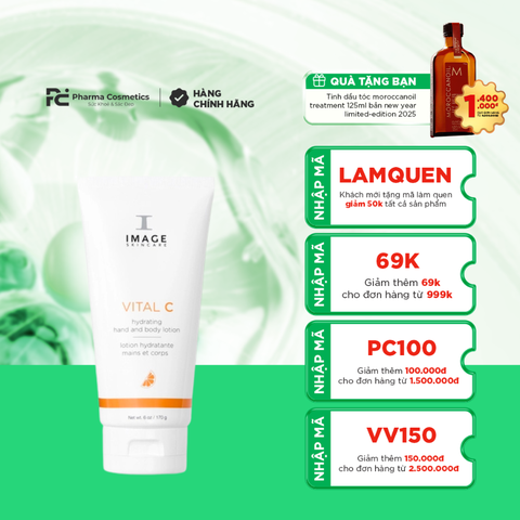 VITAL C HYDRATING HAND & BODY LOTION / KEM DƯỠNG TOÀN THÂN CHỐNG LÃO HÓA VÀ DƯỠNG ẨM SÂU