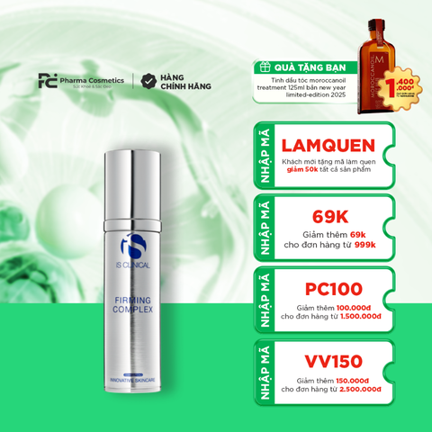 IS CLINICAL FIRMING COMPLEX 50G/ KEM ĐẶC TRỊ SĂN CHẮC VÀ CHỐNG CHẢY XỆ DA IS CLINICAL FIRMING COMPLEX 50G