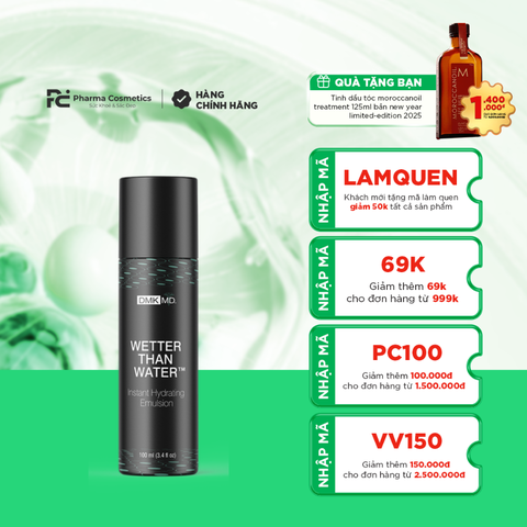 DMK WETTER THAN WATER / TINH CHẤT CẤP ẨM CẤP TỐC DÀNH CHO DA KHÔ