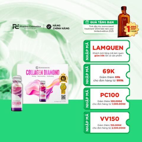 KINOHIMITSU COLLAGEN DIAMOND  / NƯỚC UỐNG COLLAGEN ĐẸP DA