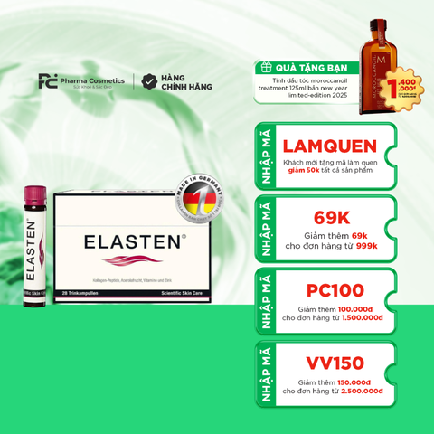 COLLAGEN ELASTEN® DẠNG NƯỚC / Giúp trẻ hóa da, căng bóng, sáng mịn, mờ nếp nhăn