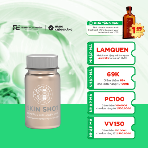 COLLAGEN SKIN SHOT / NƯỚC UỐNG COLLAGEN CAO CẤP TRẺ HÓA TỔNG THỂ
