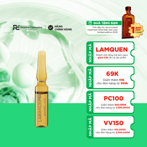 LARIMIDEPRO BIOPEEL AGE LARIMIDE PRO / BIOPEEL GLYCOLIC 5% + AZELAIC 5% + NIACIN 5 % TRẺ HÓA TOÀN DIỆN 