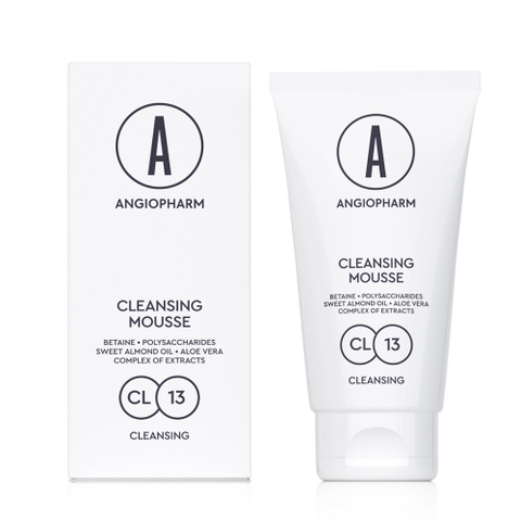 ANGIOPHARM Cleansing Mousse – Sữa Rửa Mặt Làm Sạch Nhẹ Nhàng, Dưỡng Ẩm Và Làm Dịu Da