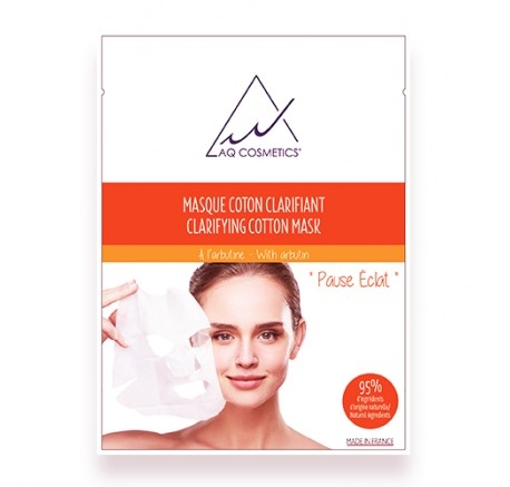 AQ COSMETICS CLARIFYING COTTON MASK / MẶT NẠ ĐẶC TRỊ NÁM, LÀM TRẮNG DA