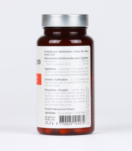 SANTERRA COENZYME Q10 PREMIUM / VIÊN UỐNG CHỐNG LÃO HÓA ( THUẦN CHAY)