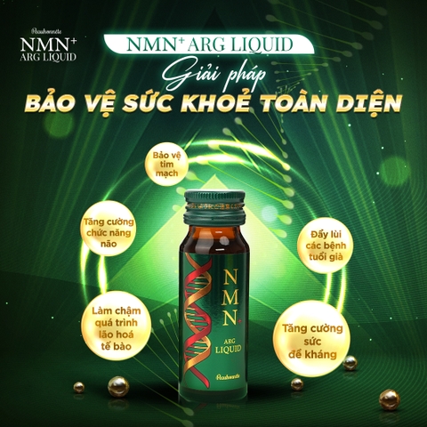 Peauhonnête NMN+ ARG LIQUID 12000 / NƯỚC UỐNG ĐẸP DA NMN