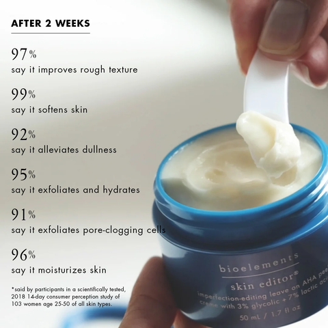 Bioelements Skin Editor – Kem Tẩy Tế Bào Chết 10% AHA Làm Mịn Và Cải Thiện Da Xỉn Màu