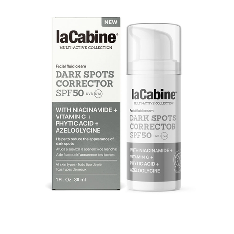 LACABINE CREMA FACIAL FLUIDA DARK SPOT CORRECTOR SPF50 / KEM CHỐNG NẮNG SPF50 TRẮNG DA MỜ NÁM