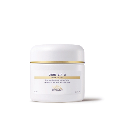 BIOLOGIQUE RECHERCHE CRÈME VIP O2 / KEM DƯỠNG CHĂM SÓC LÀN DA XỈN MÀU VÀ THIẾU SỨC SỐNG, ĐẶC BIỆT DO TÁC ĐỘNG CỦA MÔI TRƯỜNG Ô NHIỄM 50ML