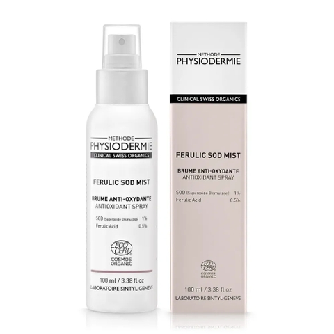 METHODE PHYSIODERMIE FERULIC SOD MIST / XỊT ENZYME FERULIC SOD BẢO VỆ DA, CHỐNG ÁNH SÁNG XANH (ORGANIC)