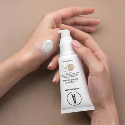 ANGIOPHARM Ceramide Repair Cream 50ml – Kem Ceramide phục hồi hàng rào và dưỡng ẩm chuyên sâu