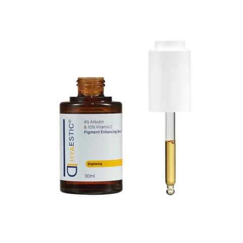 HYAESTIC PIGMENT ENHANCING SERUM: Tinh Chất Trị Nám & Trẻ Hóa Chuyên Sâu Với 4% Arbutin & 10% Vitamin C