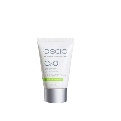 ASAP C2O – CREAM TO OIL CLEANSER: Sữa Rửa Mặt Dạng Kem-Dầu, Làm Sạch Sâu & Dưỡng Ẩm