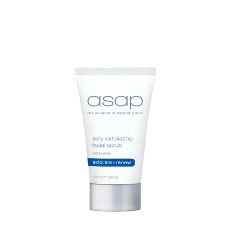 ASAP DAILY EXFOLIATING FACIAL SCRUB: Tẩy Tế Bào Chết Hàng Ngày, Cho Làn Da Mịn Màng & Rạng Rỡ