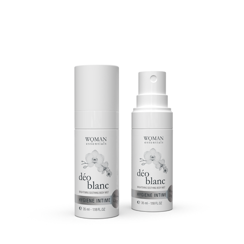 WOMAN ESSENTIALS DÉO BLANC/ XỊT KHỬ MÙI, LÀM DỊU VÀ DƯỠNG TRẮNG SÁNG