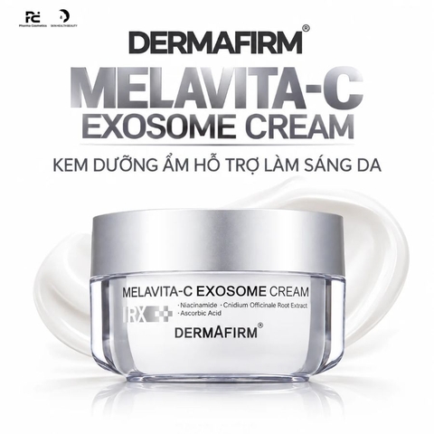 DERMAFIRM MELAVITA-C EXOSOME CREAM / KEM DƯỠNG ẨM HỖ TRỢ LÀM SÁNG DA