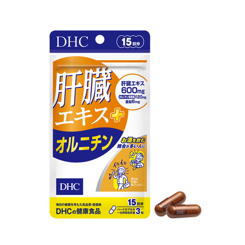 DHC LIVER ESSENCE + ORNITHINE / VIÊN UỐNG BỔ GAN