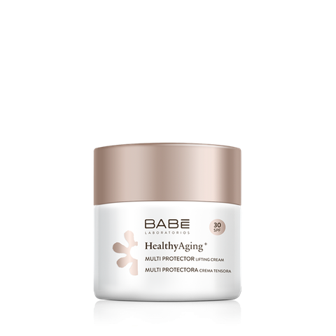 BABE HEALTHYAGING+ MULTI PROTECTOR LIFTING CREAM SPF30 / KEM DƯỠNG DA BAN NGÀY LÀM TRẺ HÓA, SĂN CHẮC DA