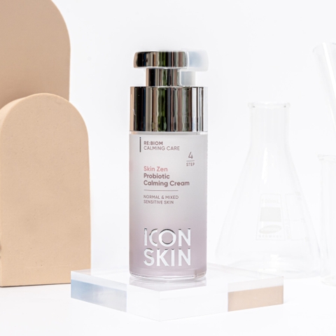 ICON SKIN SKIN ZEN PROBIOTIC CALMING CREAM / KEM DƯỠNG CHỮA LÀNH VÀ ĐIỀU TIẾT BÃ NHỜN, HỖ TRỢ HỆ VI SINH VẬT TỰ NHIÊN VÀ CÂN BẰNG NƯỚC 