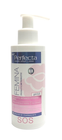 PERFECTA PHARMACY FEMINA SOS / DUNG DỊCH VỆ SINH PHỤ NỮ KHÁNG VIÊM, KHỬ MÙI