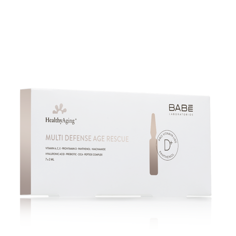 BABÉ MULTI DEFENSE AGE RESCUE AMPOULES: Tinh Chất Phục Hồi & Tái Tạo Chuyên Sâu, Chống Lão Hóa Toàn Diện