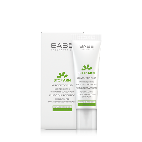 BABE STOP AKN KERATOLYTIC FLUID / TẨY TẾ BÀO CHẾT CHUYÊN SÂU CHO DA DẦU MỤN