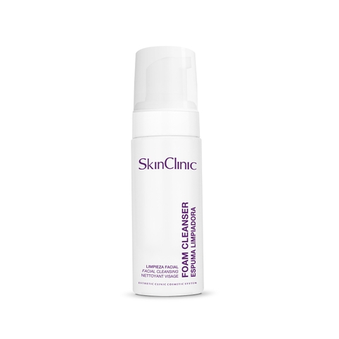SKINCLINIC FOAM CLEANSER: Sữa Rửa Mặt Dạng Bọt Dịu Nhẹ, Sạch Nhờn Cho Làn Da Dầu Khỏe Mạnh