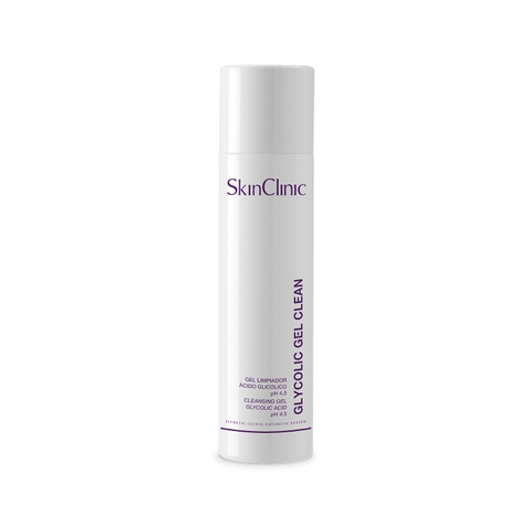 SKINCLINIC GLICOLIC GEL CLEAN: Gel Rửa Mặt Sạch Sâu, Ngăn Ngừa Mụn Cho Da Dầu & Hỗn Hợp