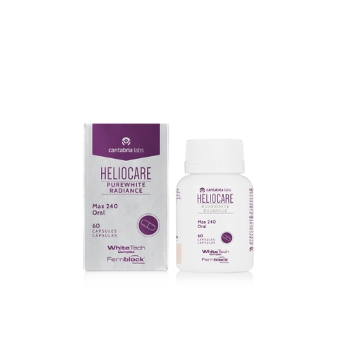 HELIOCARE PUREWHITE RADIANCE MAX 240 MG: Viên Uống Dưỡng Sáng Da, Chống Oxy Hóa & Bảo Vệ Da Toàn Diện