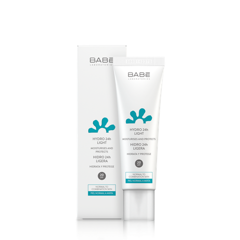 BABE HYDRO 24H LIGHT TEXTURE SPF20 / KEM DƯỠNG ẨM CHỐNG NẮNG