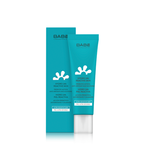 BABE ESSENTIALS HYDRO 24H REACTIVE SKIN: Kem Dưỡng Cấp Ẩm & Giảm Đỏ Chuyên Sâu Cho Da Nhạy Cảm