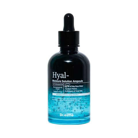 DR.ESTHE HYAL-MOISTURE SOLUTION AMPOULE: Tinh Chất Dưỡng Ẩm Chuyên Sâu, Phục Hồi & Tái Sinh Làn Da Khô