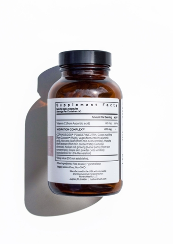 HUSH & HUSH SkinCapsule HYDRATE +/ VIÊN UỐNG CẤP NƯỚC CHO DA KHÔ, MẤT NƯỚC