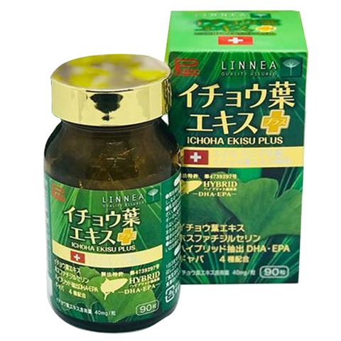 ICHOHA EKISU PLUS / VIÊN UỐNG PHÒNG CHỐNG TAI BIẾN MẠCH MÁU NÃO, ĐIỀU TRỊ CAO HUYẾT ÁP, RỐI LOẠN TIỀN ĐÌNH