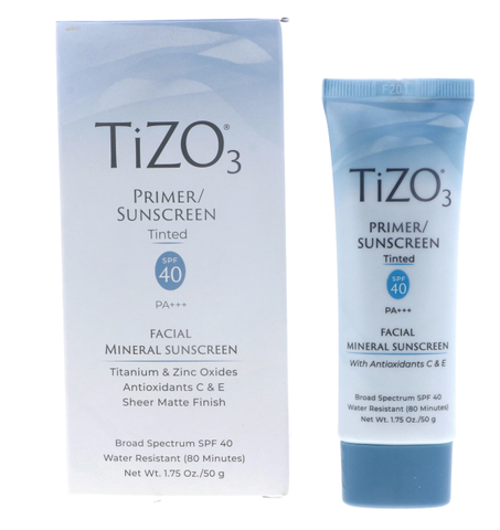 TIZO3 PRIMER/SUNSCEEN TINTED SPF40 / KEM CHỐNG NẮNG CÓ MÀU