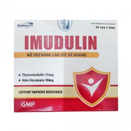 ( Date 05-12-2027 ) IMUDULIN UỐNG GIÚP TĂNG CƯỜNG SỨC KHỎE, NÂNG CAO SỨC ĐỀ KHÁNG 