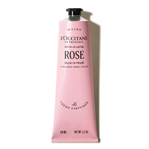 L’OCCITANE ROSE PERFUMED HAND CREAM 150ML: KEM DƯỠNG TAY HOA HỒNG GIÚP CẤP ẨM, LÀM MỀM VÀ LƯU HƯƠNG THANH LỊCH