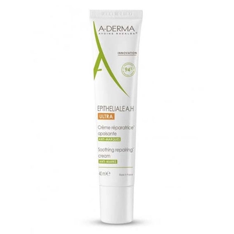 A-DERMA EPITHELIALE A.H ULTRA SOOTHING REPAIRING CREAM / KEM GIÚP LÀM DỊU, DƯỠNG ẨM DA, GIẢM THÂM, SẸO
