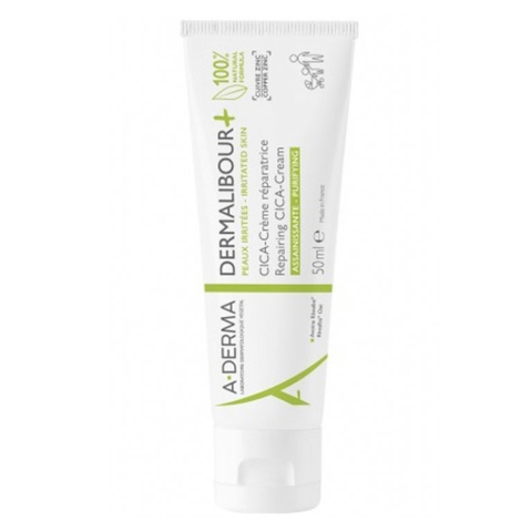 A-DERMA DERMALIBOUR+ REPAIRING CICA-CREAM / KEM LÀM DỊU DA GIÚP PHỤC HỒI DA KÍCH ỨNG