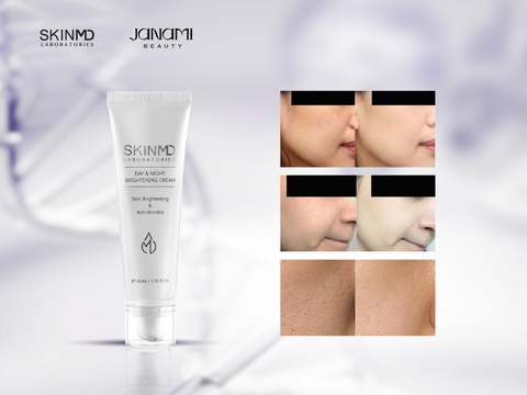 SKINMD DAY & NIGHT BRINGTENING CREAM / KEM DƯỠNG TRẮNG DA 