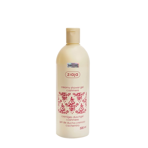 Ziaja Cashmere Creamy Shower Gel – Sữa Tắm Hương Nước Hoa Ý & Protein Dưỡng Da Mềm Mịn
