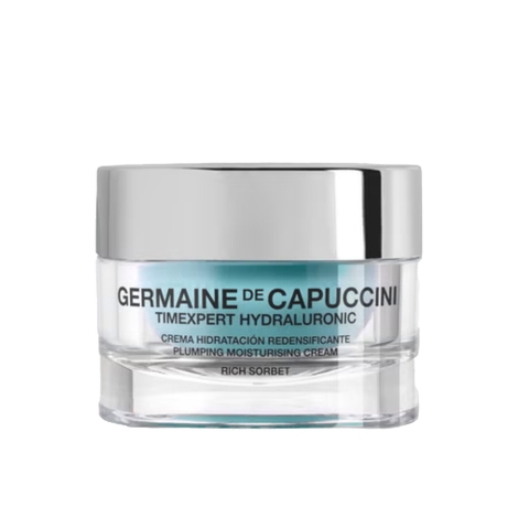 GERMAINE DE CAPUCCINI TIMEXPERT HYDRALURONIC PLUMPING MOISTURISING CREAM – RICH SORBET: KEM DƯỠNG ẨM 24 GIỜ, LÀM ĐẦY NẾP NHĂN VÀ CỦNG CỐ HÀNG RÀO DA