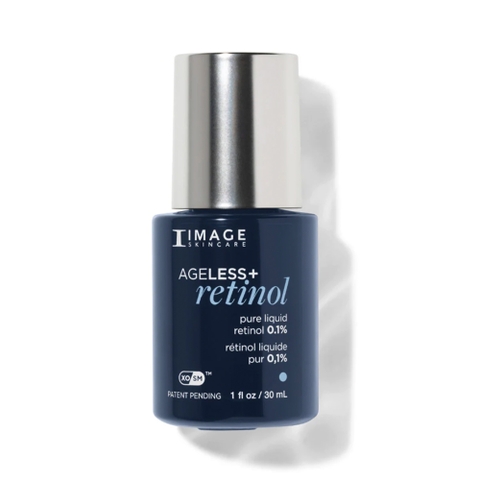 IMAGE Skincare AGELESS+ Retinol Pure Liquid Retinol 0.1%: Serum retinol tinh khiết 0.1% dành cho người mới bắt đầu, da nhạy cảm hoặc da hỗ hợp.