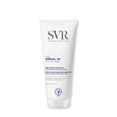 SVR Xerial 10 Lait: Sữa Dưỡng Thể Cấp Ẩm 48H Và Làm Mịn Da Bong Tróc